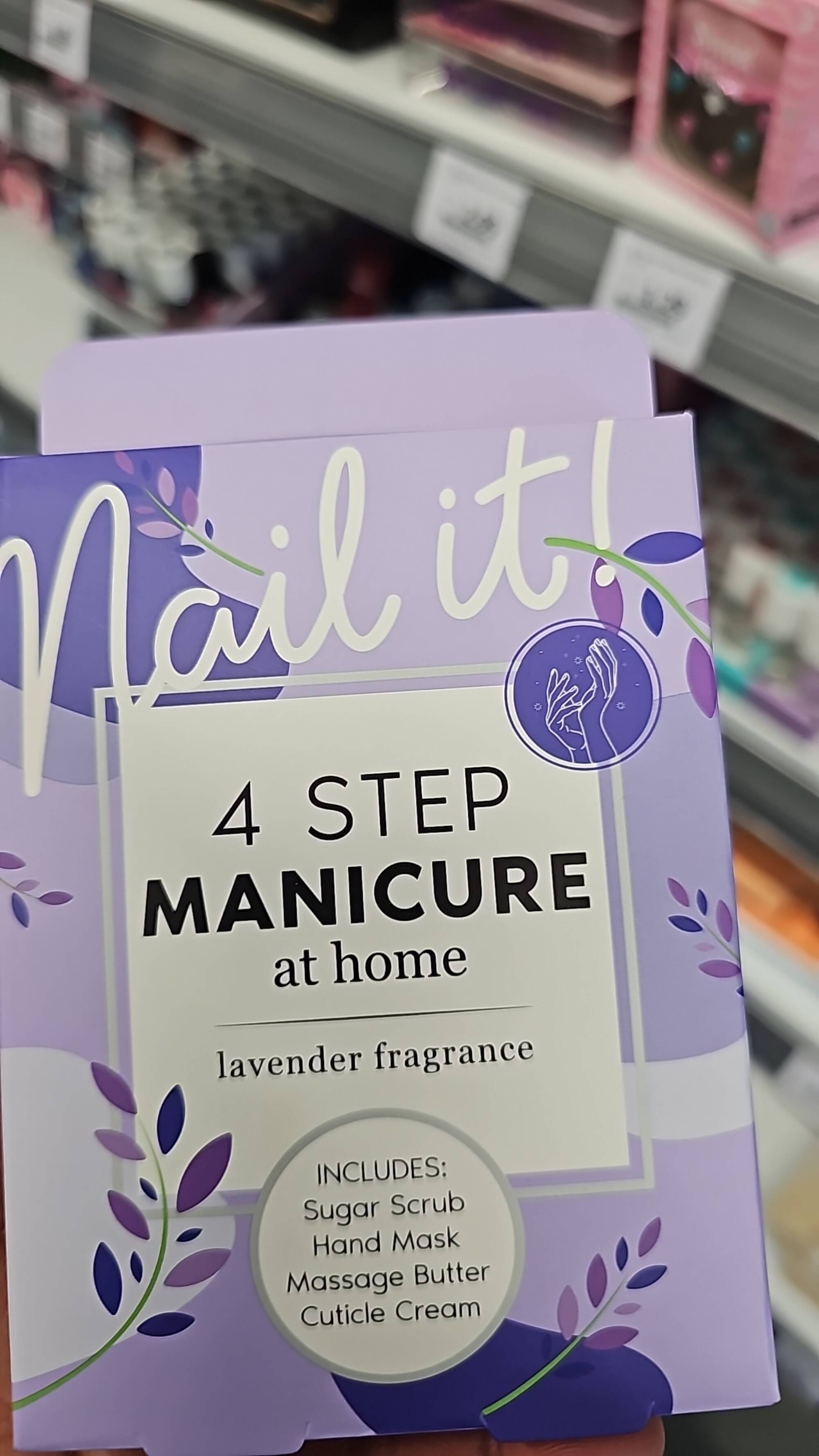 NAIL IT - 4 Step manicure lavender fragrance