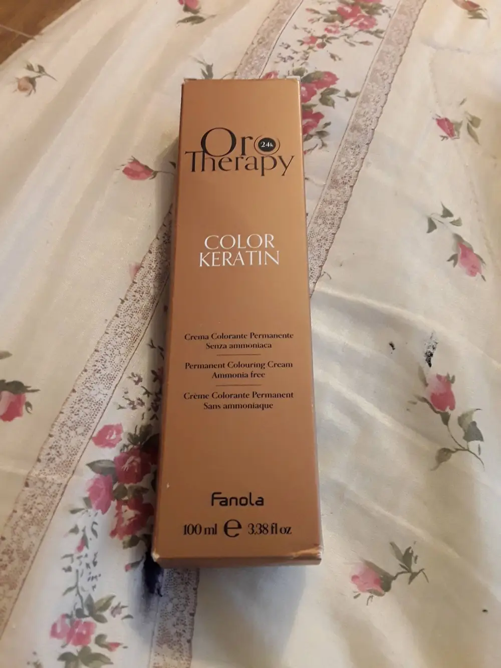 FANOLA - Oro therapy 24k color keratin - Crème colorante permanent