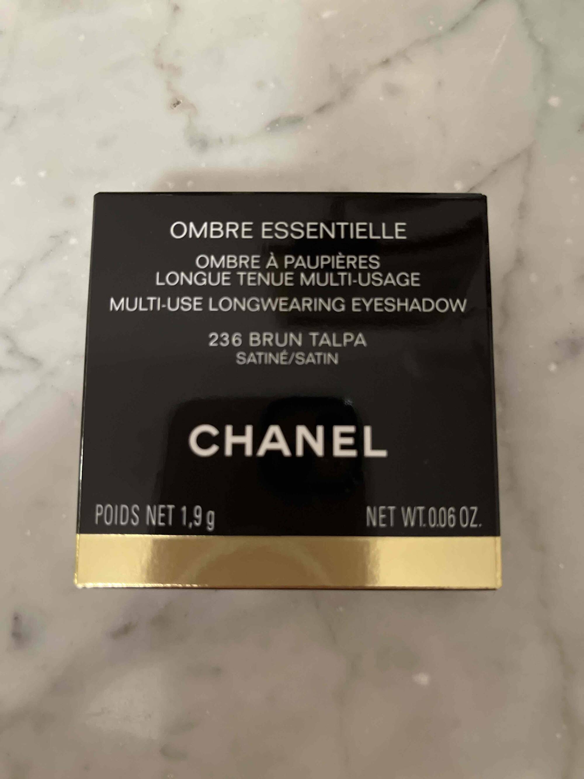 CHANEL - Ombre essentielle 236 brun talpa satiné