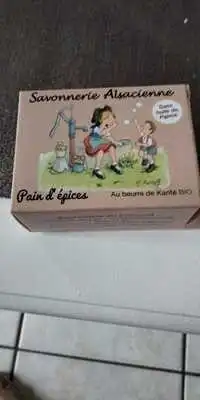 SAVONNERIE ALSACIENNE - Pain d'épices au beurre de karité bio