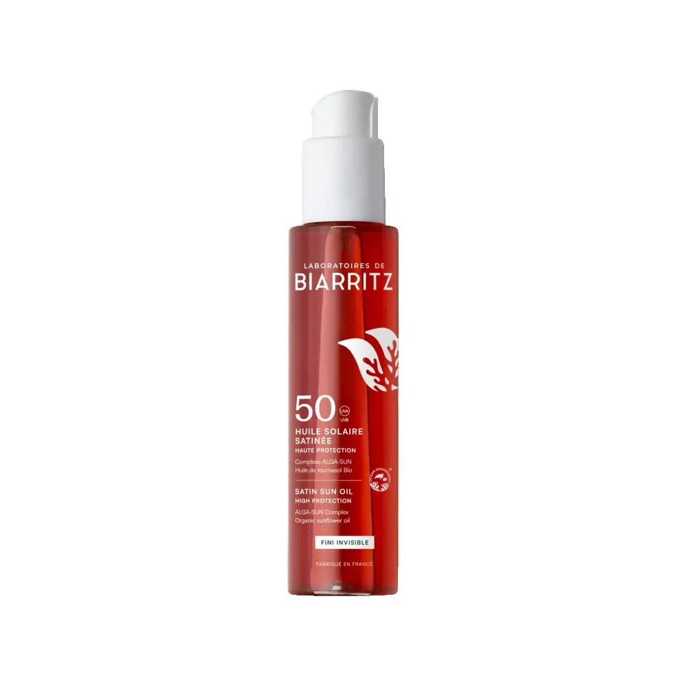 LABORATOIRES DE BIARRITZ - HUILE SOLAIRE INVISIBLE SPF50 - 125 ML