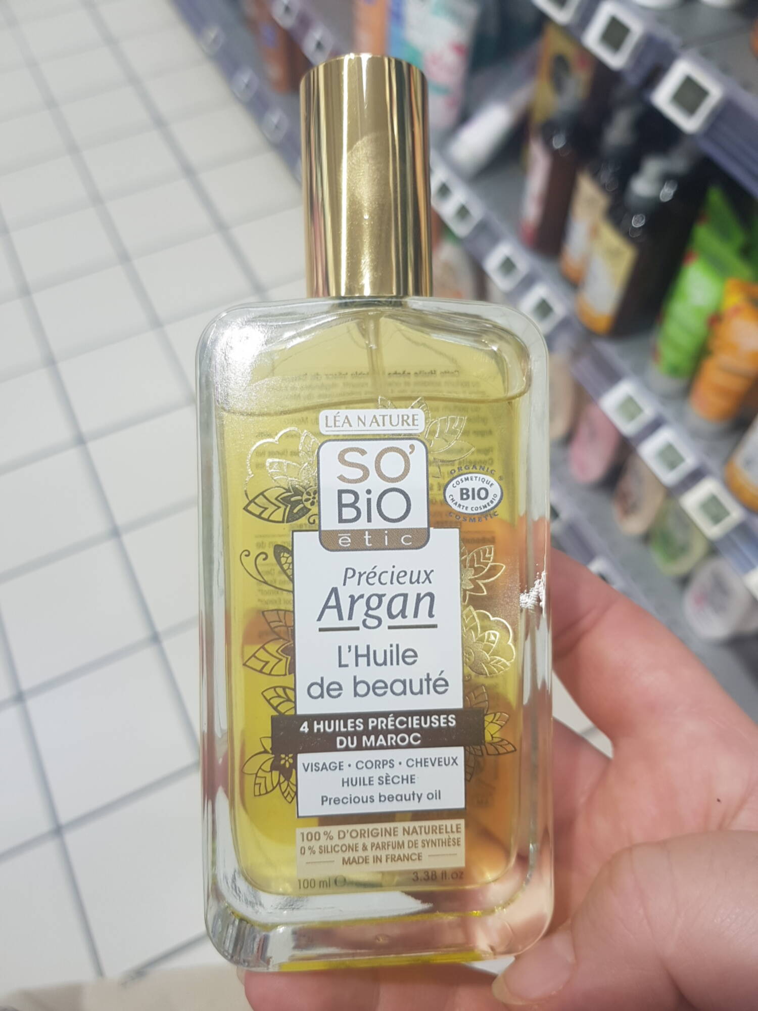 LÉA NATURE - So'bio étic - Précieux argan l'huile de beauté