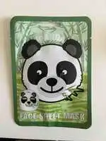 PANDA - Masque visage en feuille