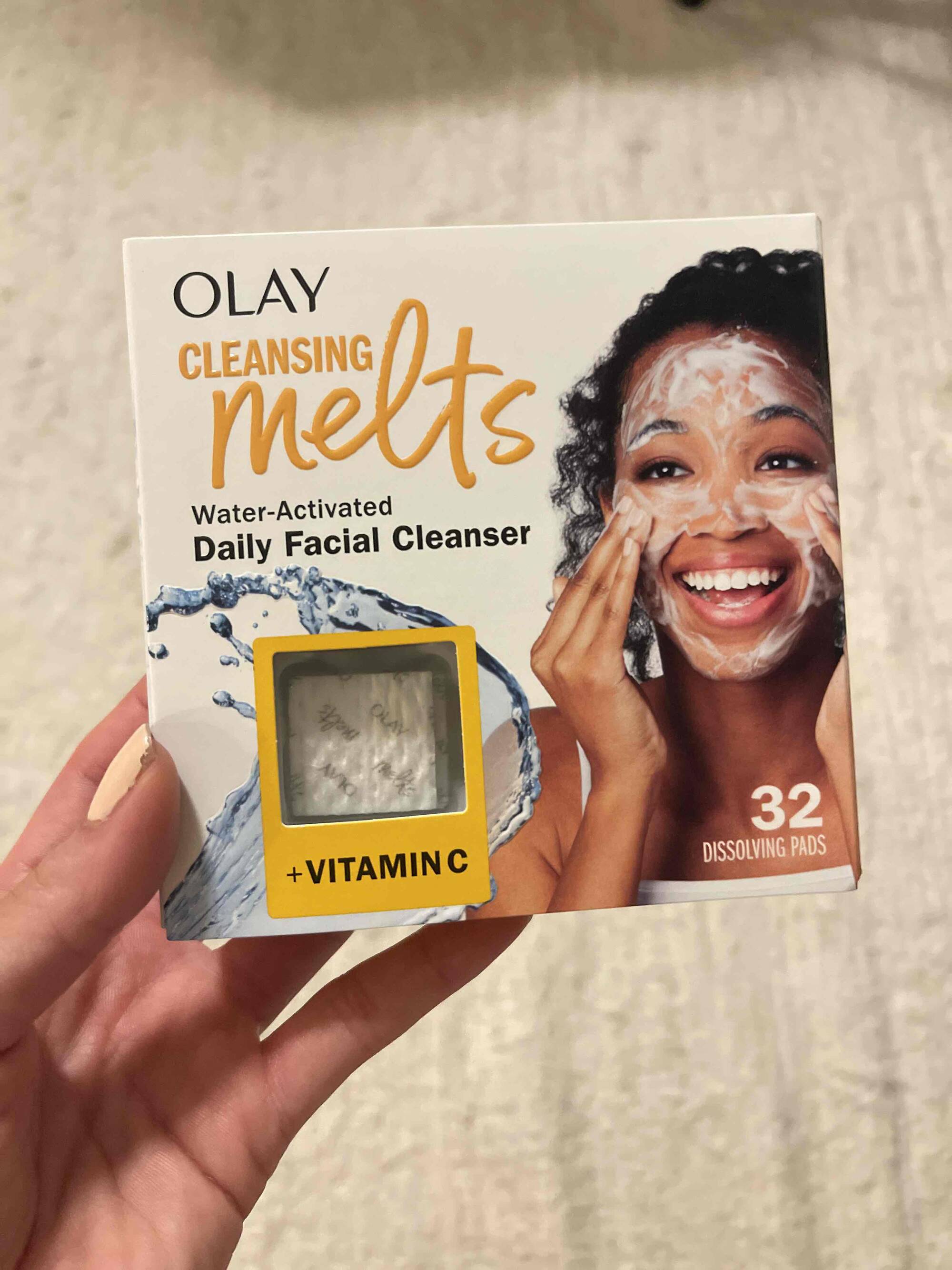 OLAY - Cleansing melts - Daily facial cleanser