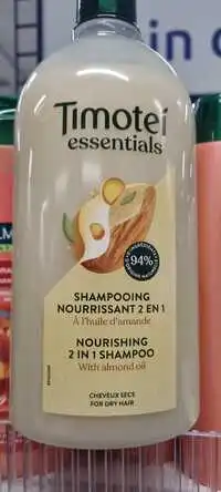 TIMOTEI ESSENTIALS - Shampooing nourrissant 2 en 1