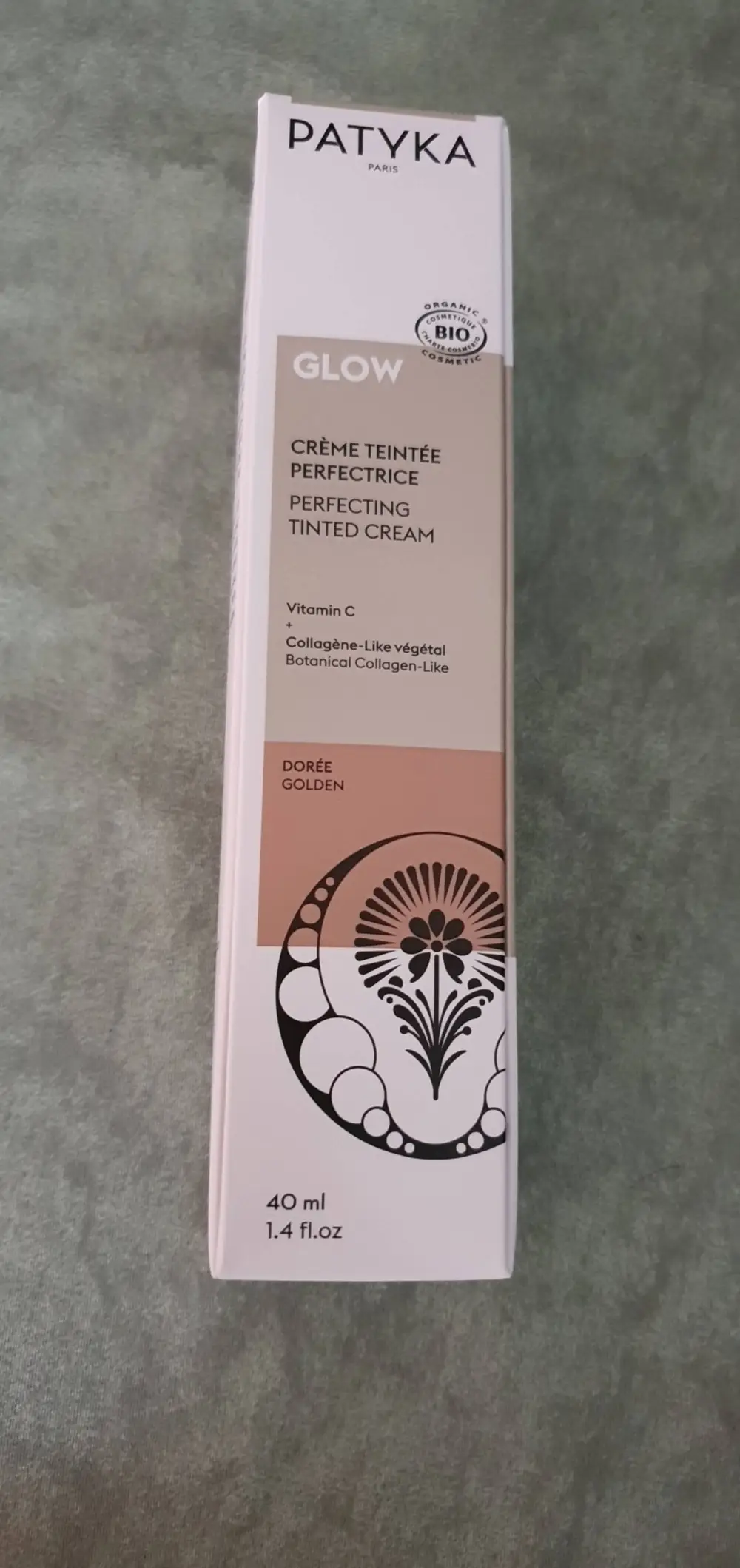 PATYKA - Glow - Crème teintée perfectrice dorée 