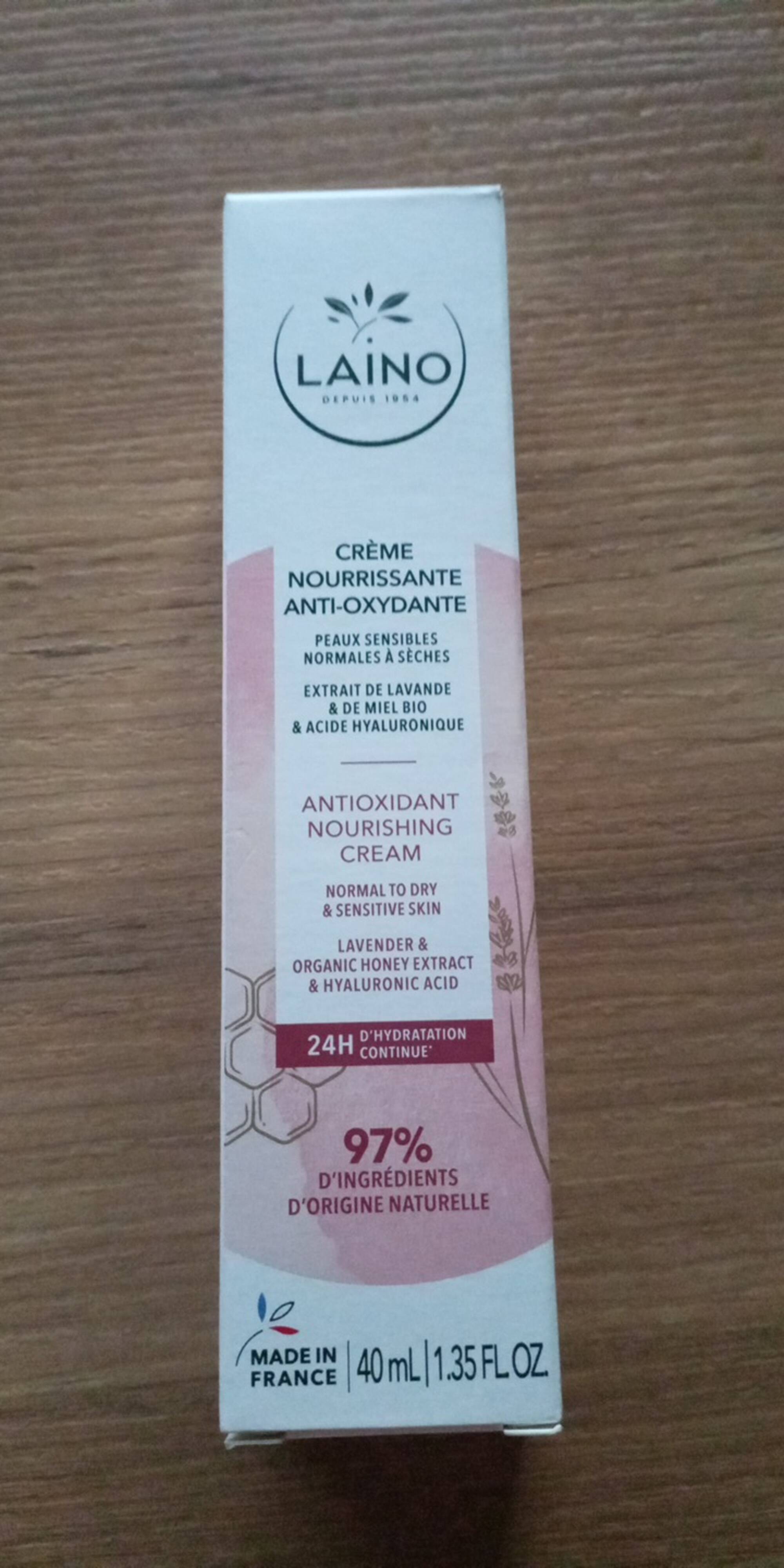 LAINO - Crème nourrissante anti-oxydante