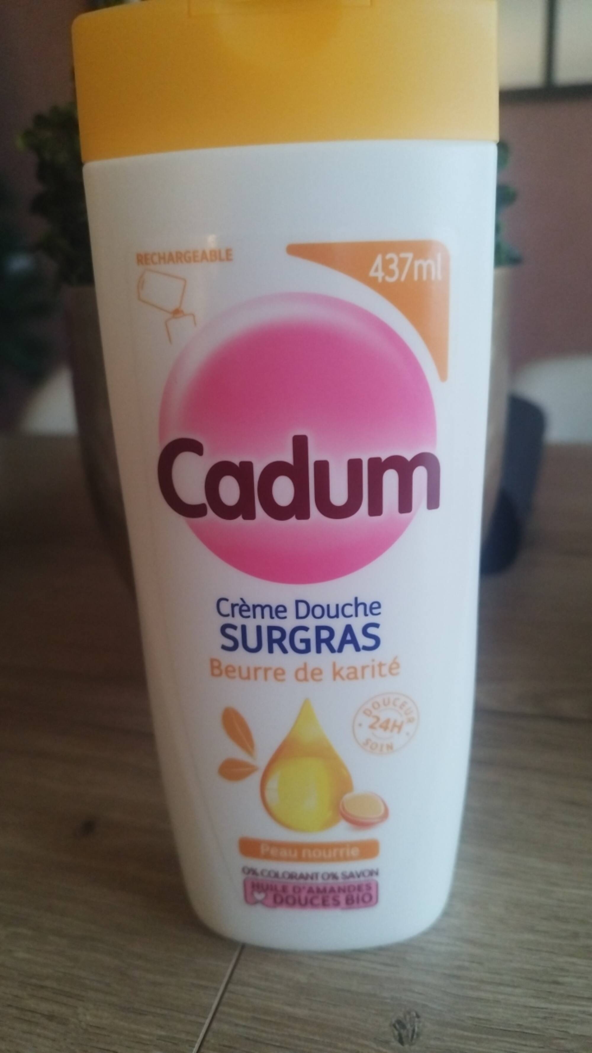 CADUM - Crème douche surgras au beurre de karité