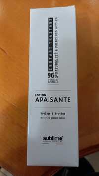 SUBLIMO - Lotion apaisante instant traitant