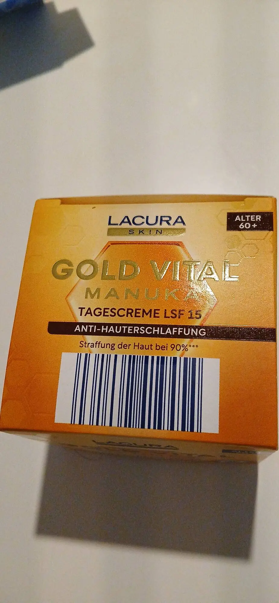 LACURA - Gold vital manuka - Tagescreme lsf 15