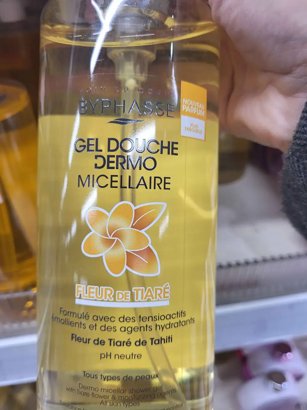 BYPHASSE - Fleur de Tiaré - Gel douche dermo micellaire