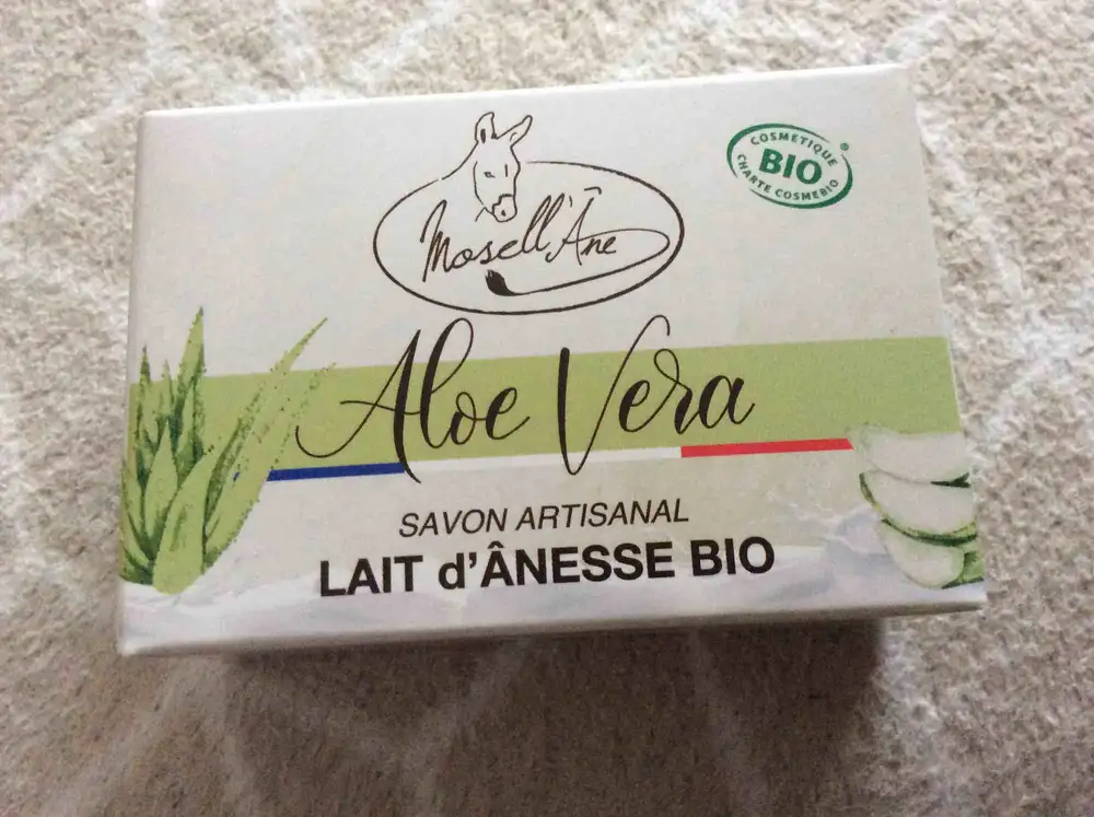 MOSELL'ÂNE - Aloe vera - Savon artisanal lait d'ânesse bio