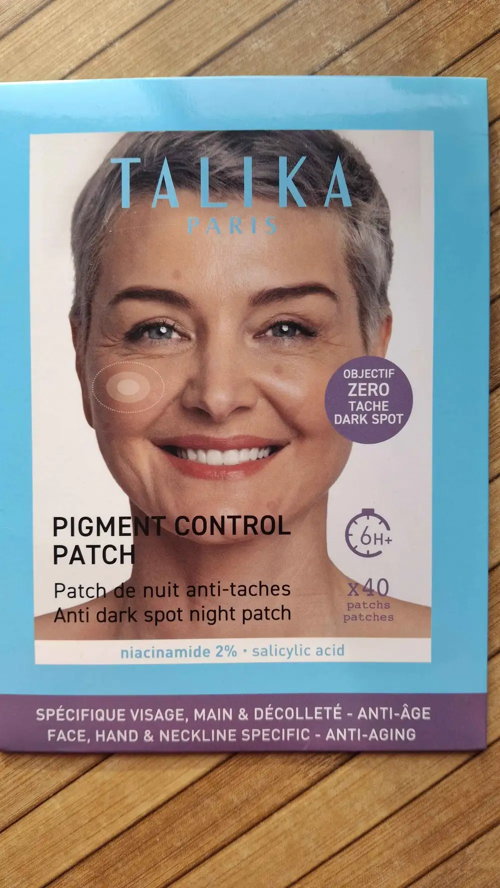 TALIKA - Patch de nuit anti-taches