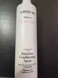 LA BIOESTHETIQUE - Méthode sensitive - Babybios conditioning spray