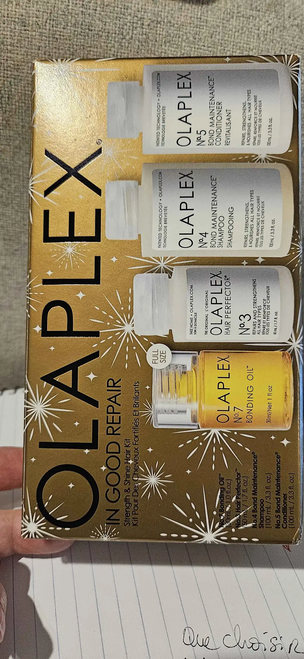 OLAPLEX - In good repair - Kit pour des cheveux fortifiés et brillants