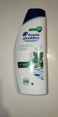 HEAD & SHOULDERS - Shampooing antipelliculaire menthol fresh