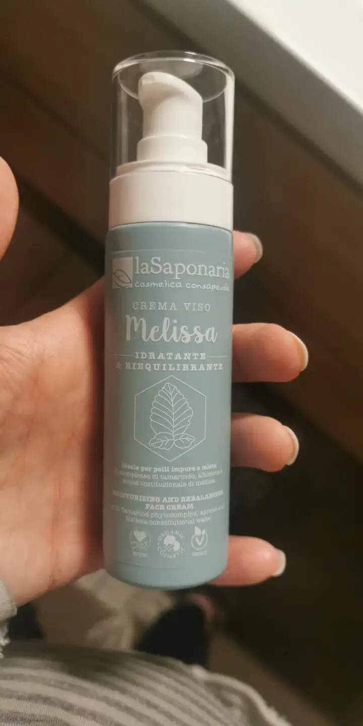 LA SAPONARIA - Melissa - Moisturizing and rebalancing face cream