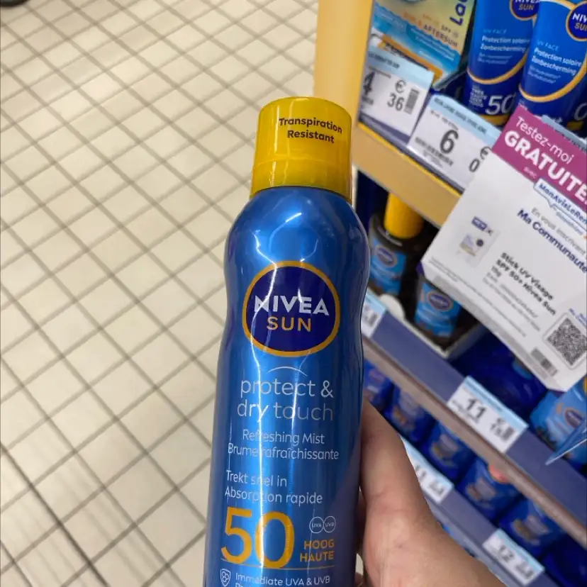 NIVEA SUN - Protect & dry touch - Brume rafraîchissante SPF50