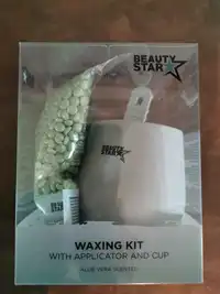 BEAUTY STAR - Waxing kit with applicator and cup