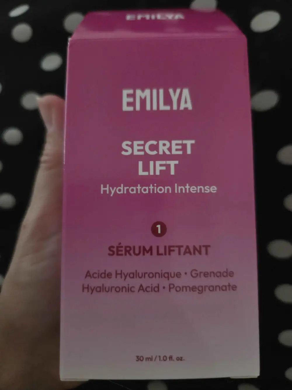 EMILYA - Secret lift - Sérum liftant hydratation intense