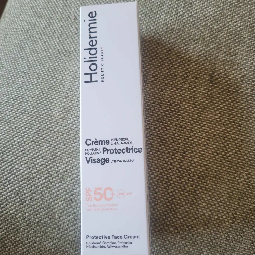 HOLIDERMIE - Crème protectrice visage SPF50+