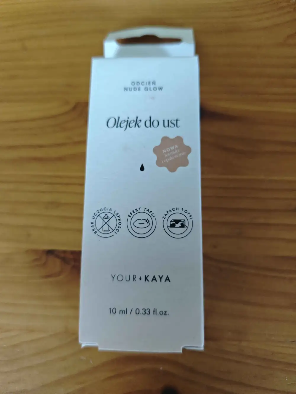YOUR KAYA - Olejek do ust odcien nude glow