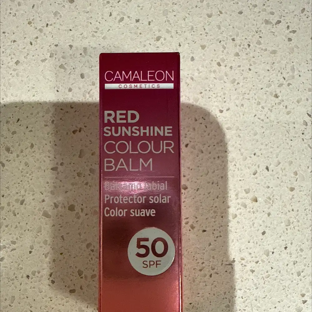 CAMALEON COSMETICS - Red sunshine - Baume à lèvres coloré SPF 50