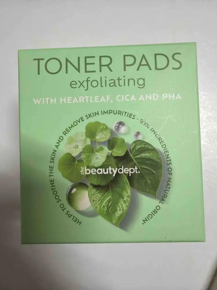THE BEAUTY DEPT - Toner pads exfoliating