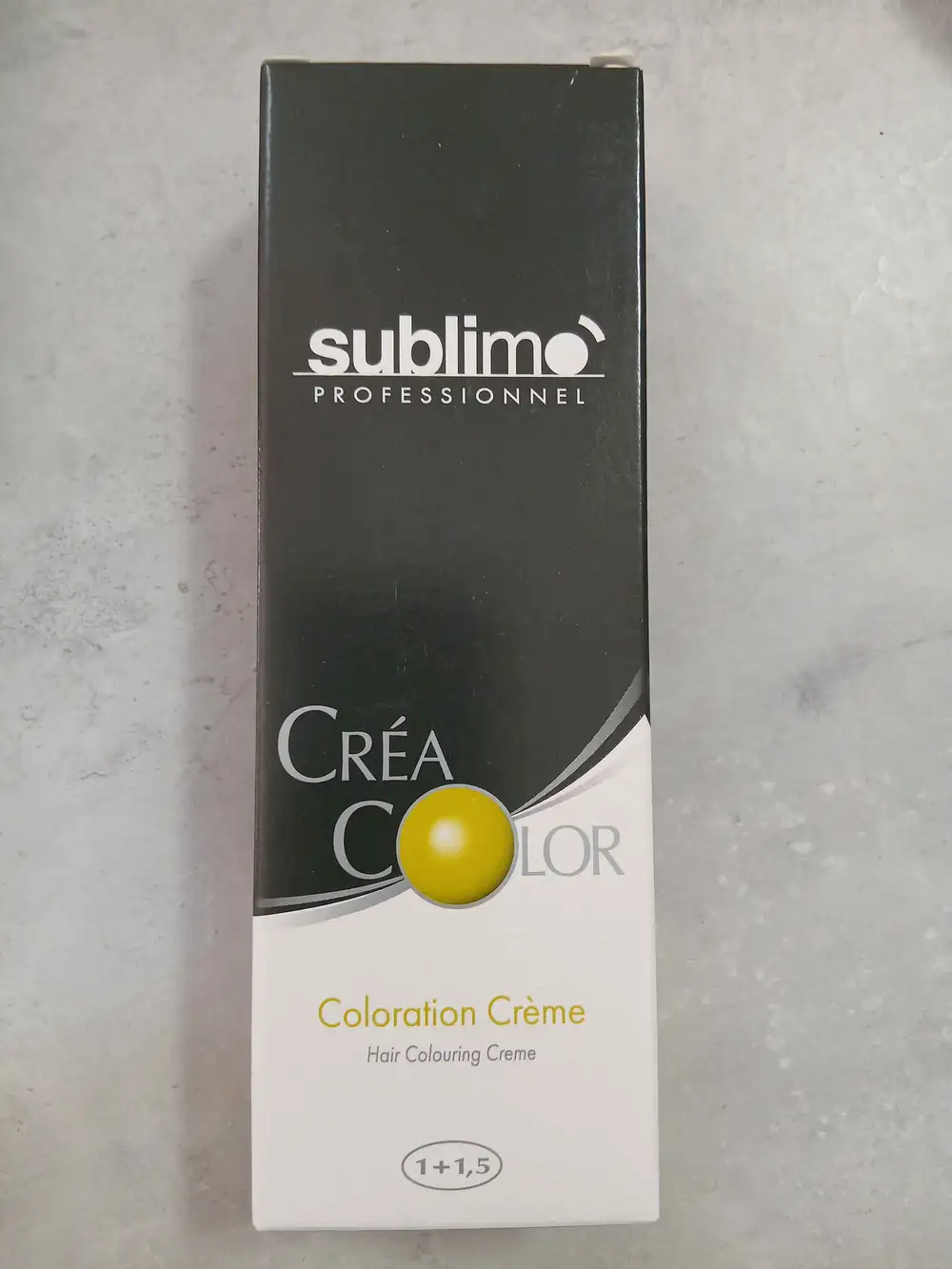 SUBLIMO - Créa color - Coloration crème