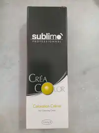 SUBLIMO - Créa color - Coloration crème