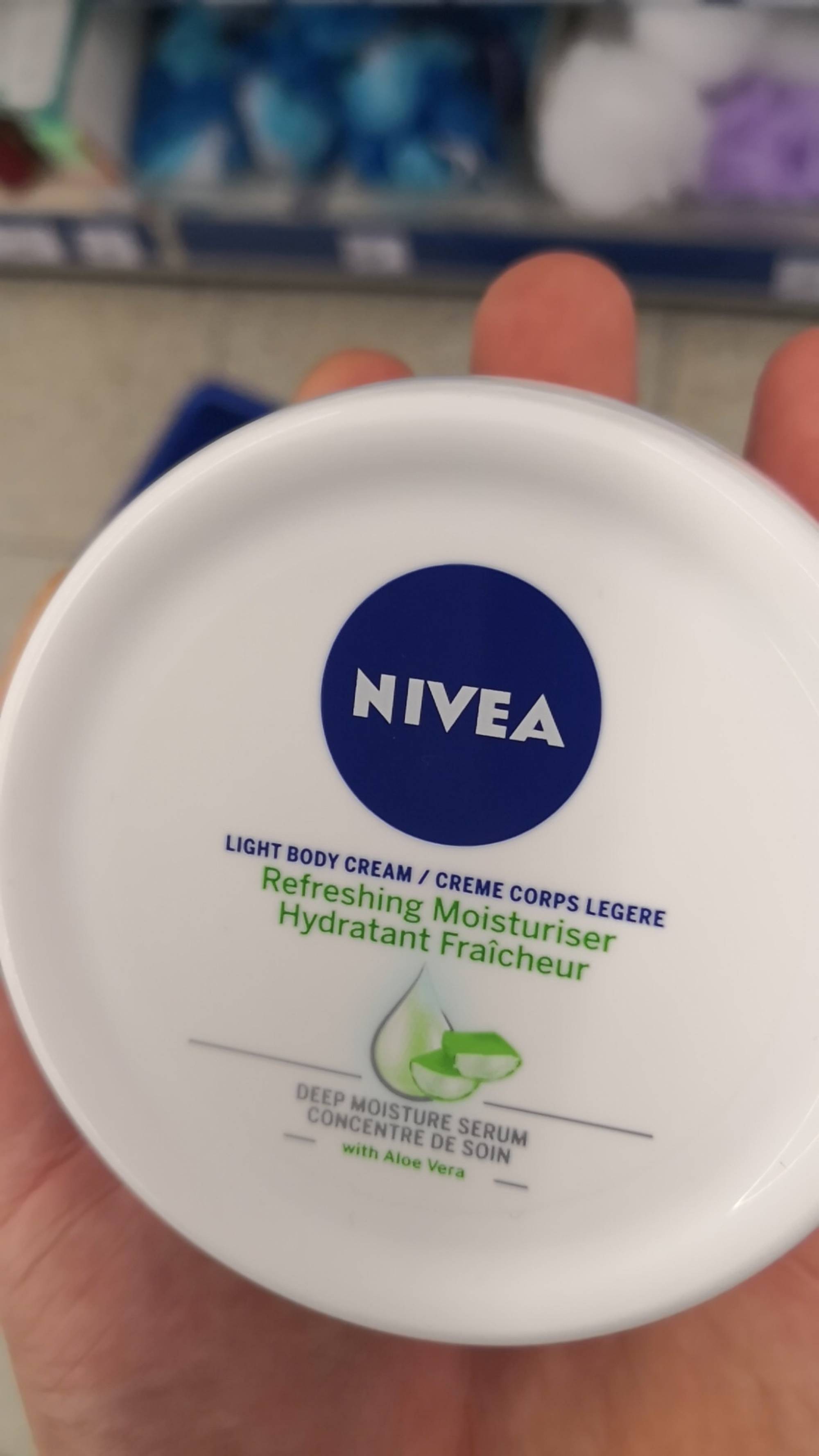 NIVEA - Hydratant fraîcheur - Crème corps légère