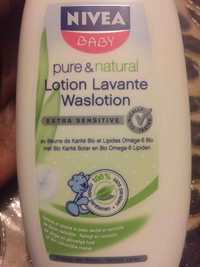 NIVEA - Baby pure & natural - Lotion lavante