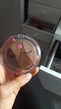 MONOPRIX - Monop' make-up - Palette smoky ombre à paupières 03 mordoré