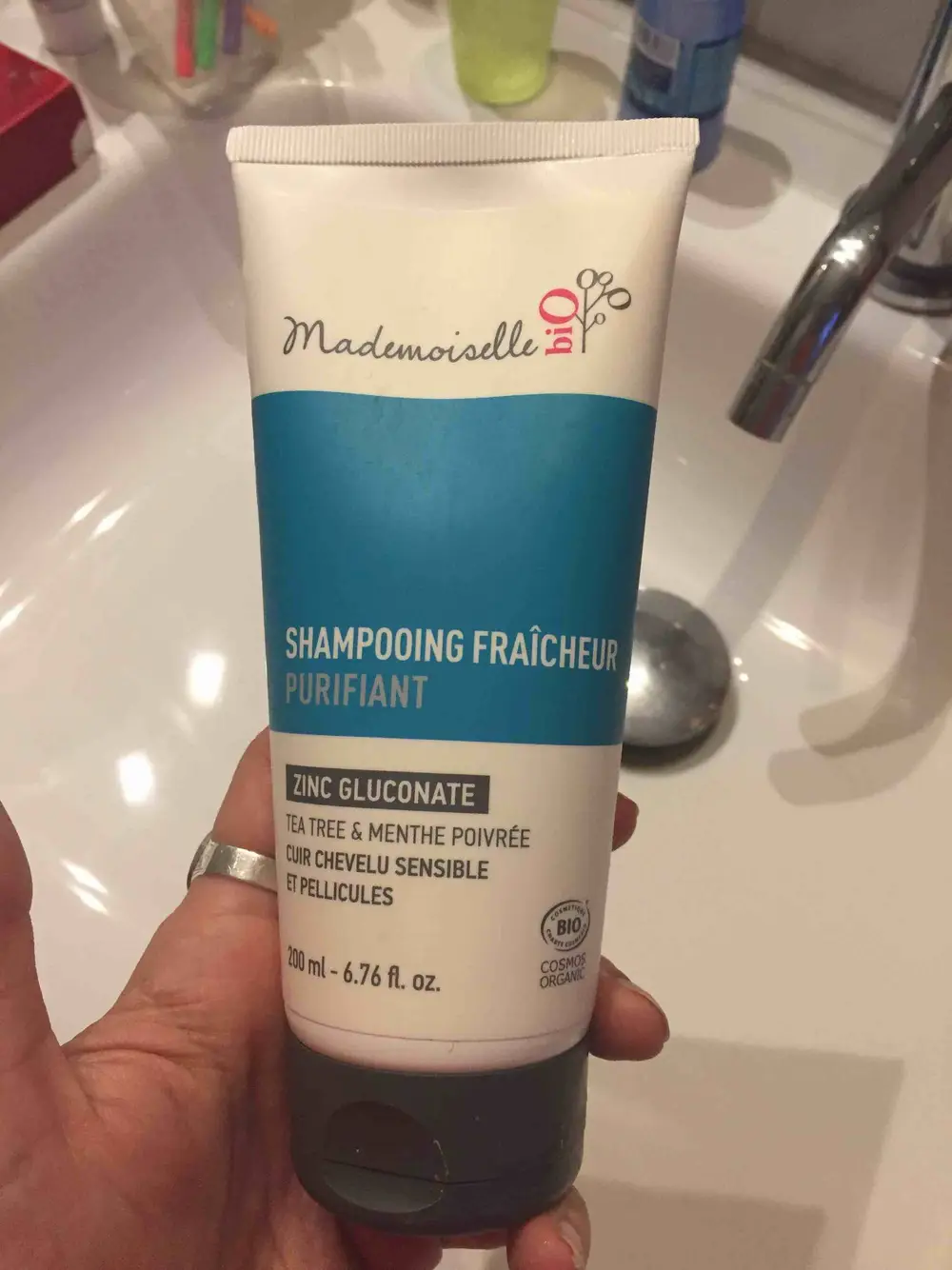 MADEMOISELLE BIO - Shampooing fraîcheur purifiant zinc gluconate