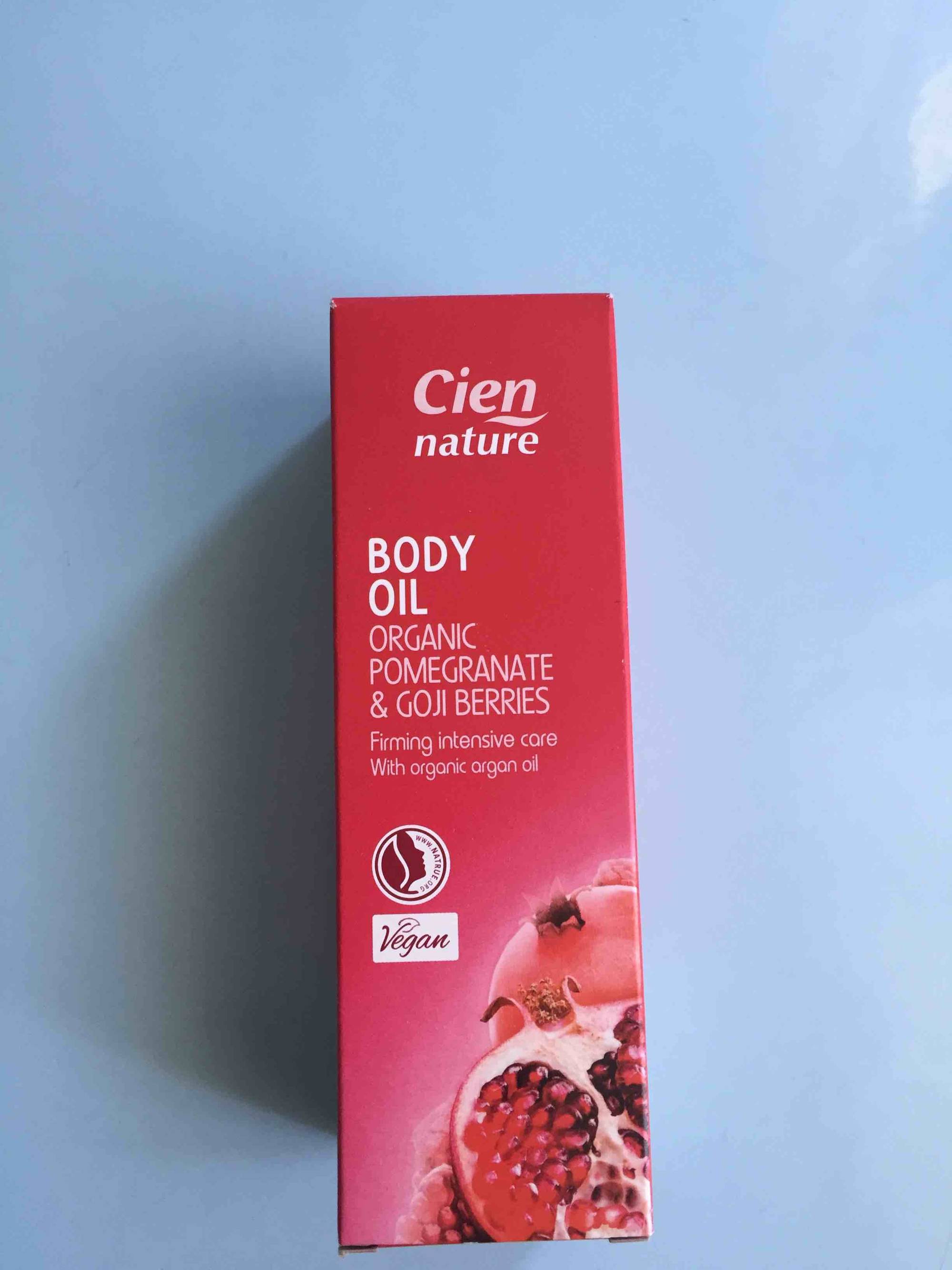 CIEN - Nature - Body oil organic pomegranate & goji berries