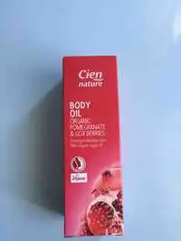 CIEN - Nature - Body oil organic pomegranate & goji berries