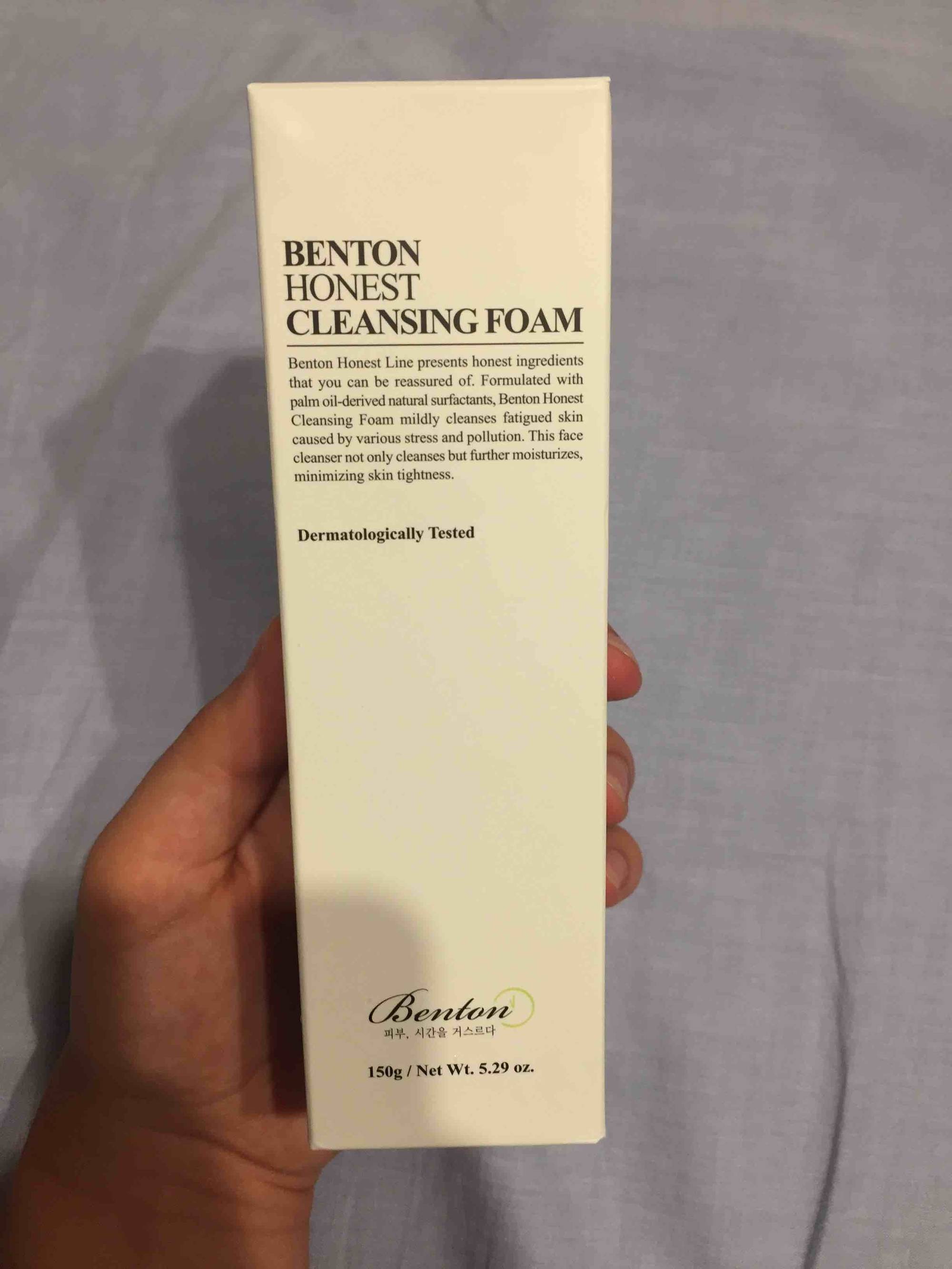 BENTON - Honest - Cleansing foam