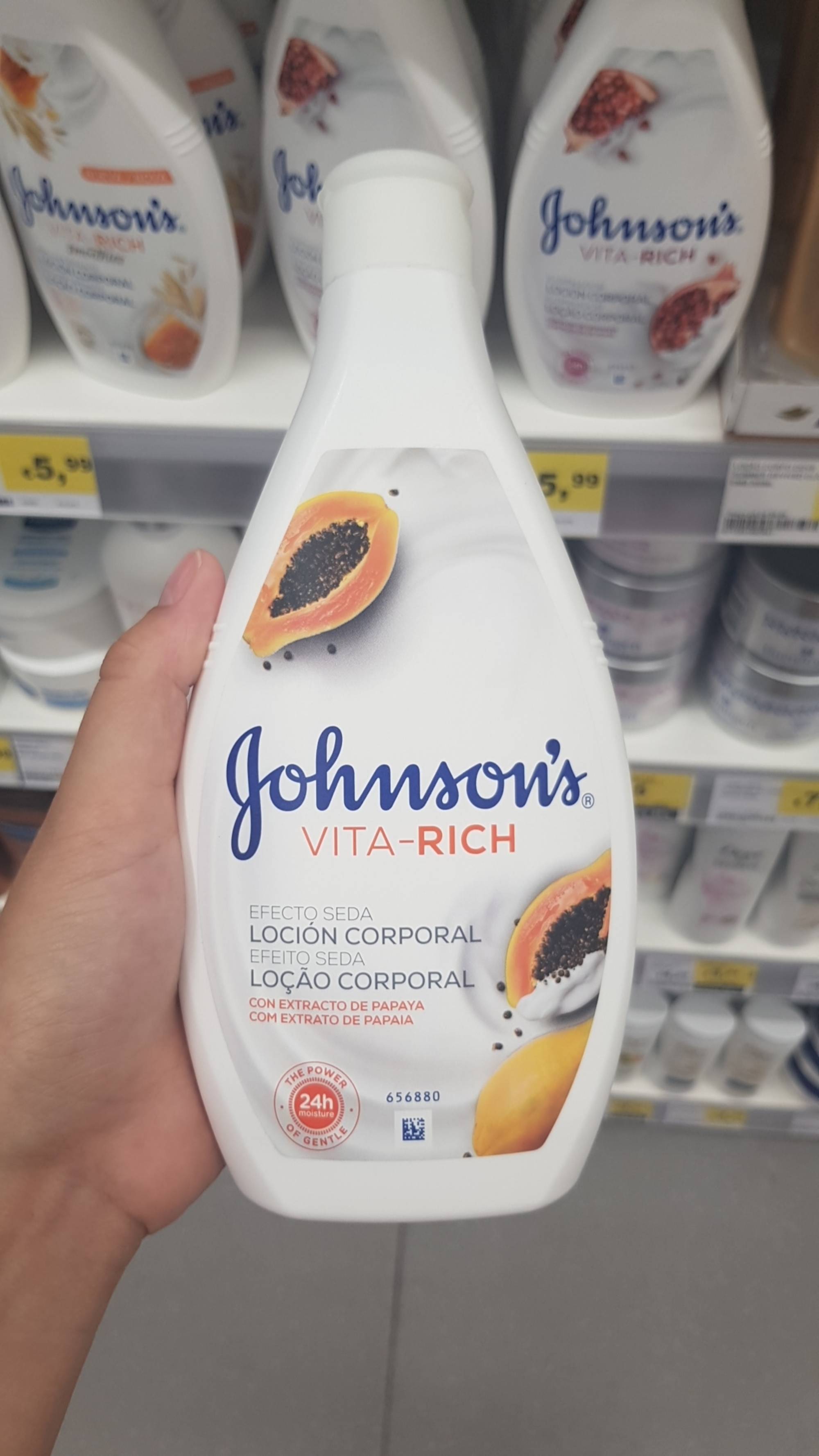 JOHNSON'S - Vita-rich - Loçao corporal