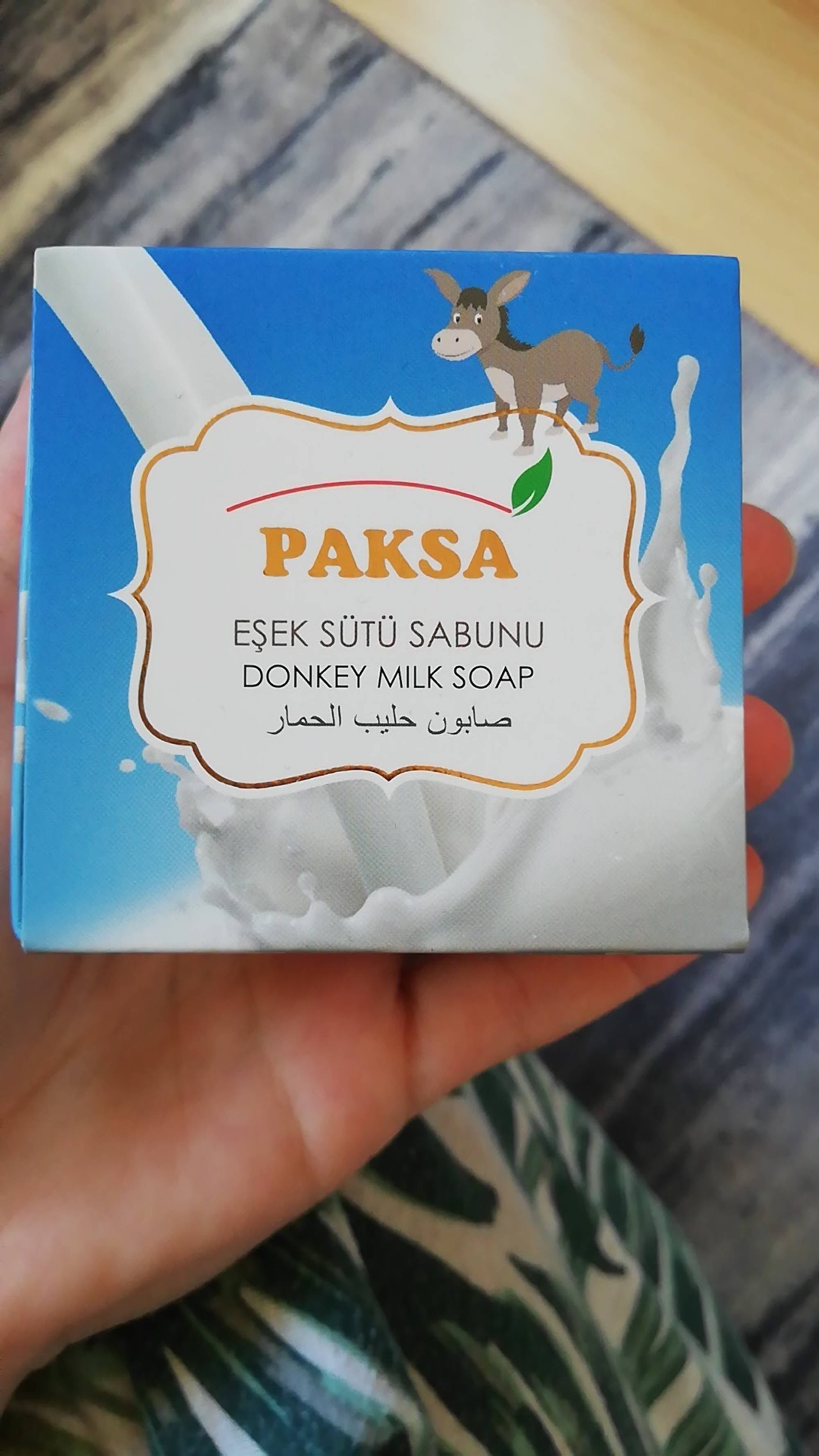 PAKSA - Donkey milk soap