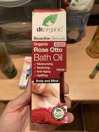 DR. ORGANIC - Organic rose otto - Bath oil body and mind