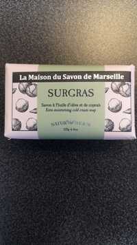 LA MAISON DU SAVON DE MARSEILLE - Naturiderm - Savon à l'huile d'olive et de coprah - Surgras