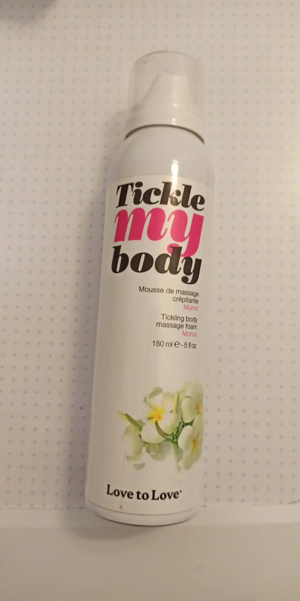 LOVE TO LOVE - Tickle my body - Mousse de massage crépitante