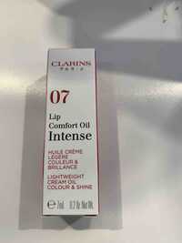 CLARINS - 07 Lip comfort oil intense