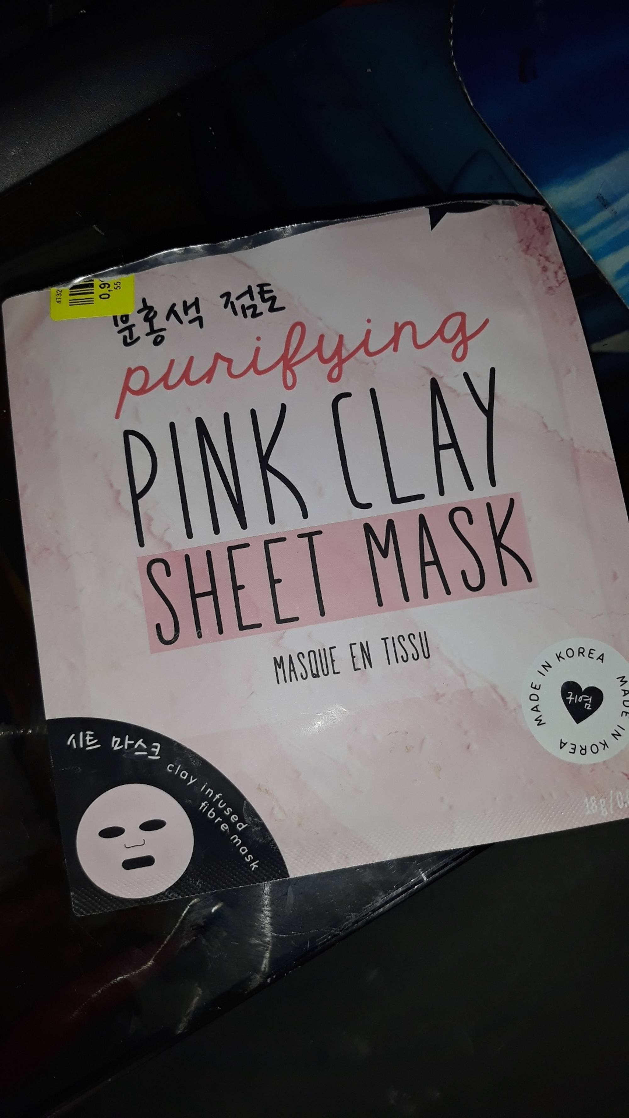 OH K! - Purifying - Pink clay sheet mask