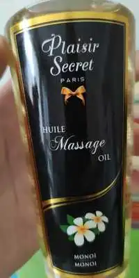 PLAISIR SECRET - Monoï - Huile massage