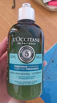 L'OCCITANE EN PROVENCE - Fraîcheur purifiante - Après-shampooing