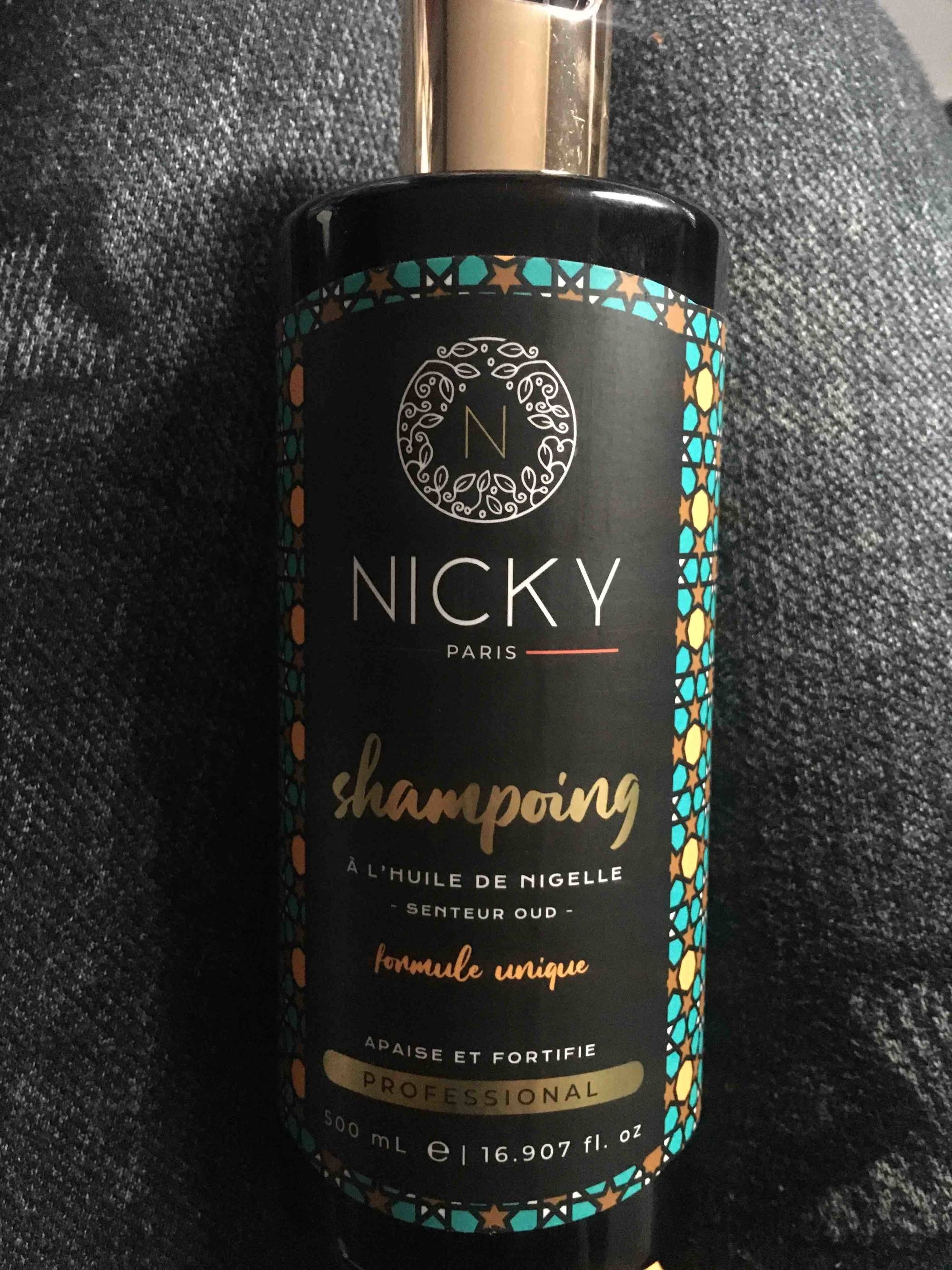 NICKY - Shampooing à l'huile de nigelle
