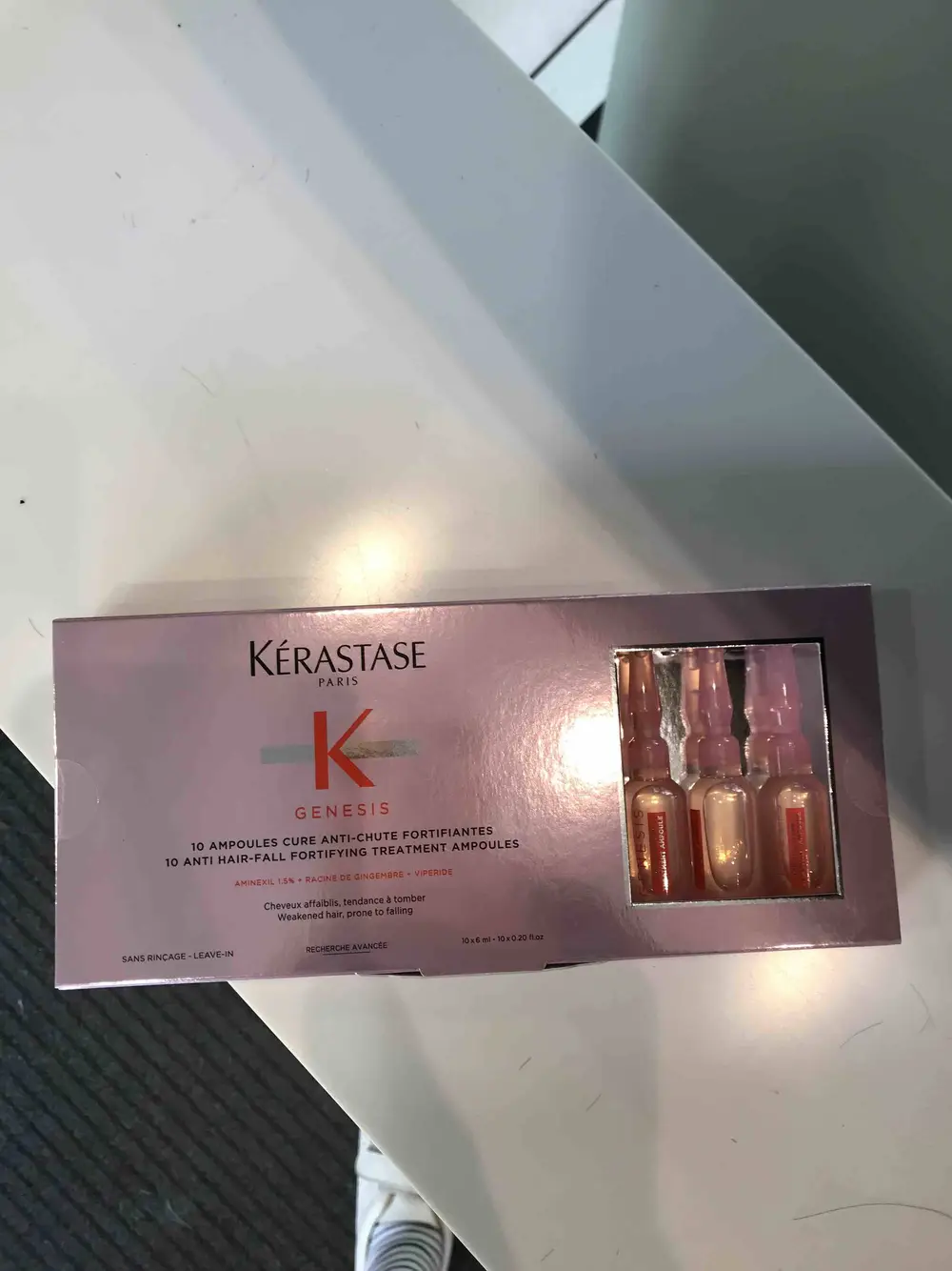 KÉRASTASE - Genesis - 10 ampoules cure anti-chute fortifiantes