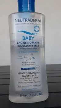 NEUTRADERM - Baby - Eau nettoyante douceur 3 en 1