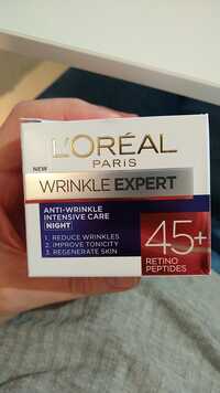L'ORÉAL - Anti-wrinkle intensive care night 45+ retino peptides